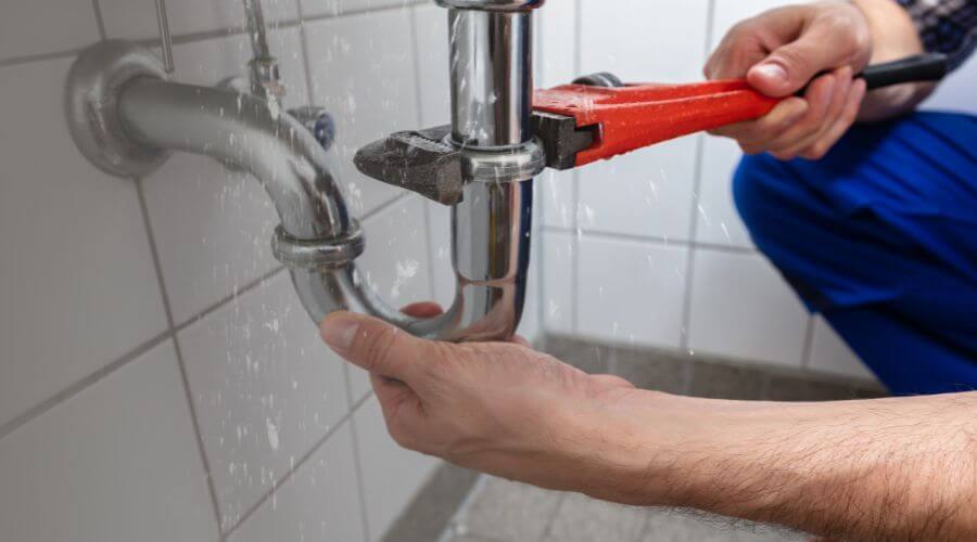 Gas tankless water heater installation in Jordan, MT